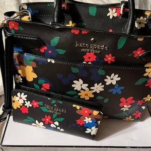 Kate Spade Floral Purse & Wallet